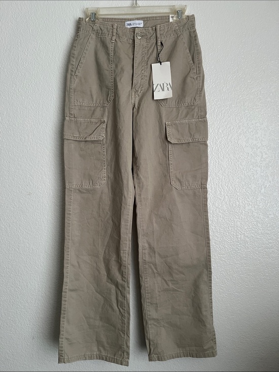 Zara Other - Zara Men’s Olive-Tan Cargo Pants